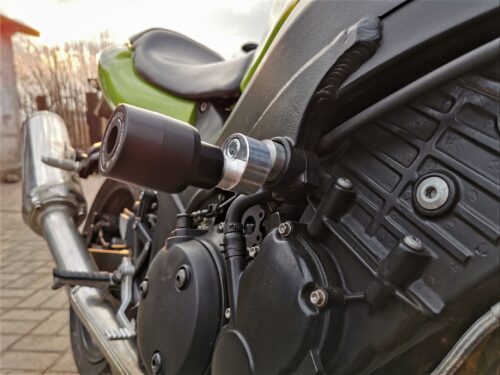 punkt montażowy Triumph Speed Four 2002 2006crash pady Azarel PRO