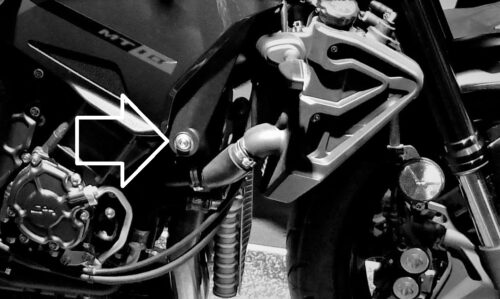 punkt montażowy yamaha mt10 crash pady Azarel PRO